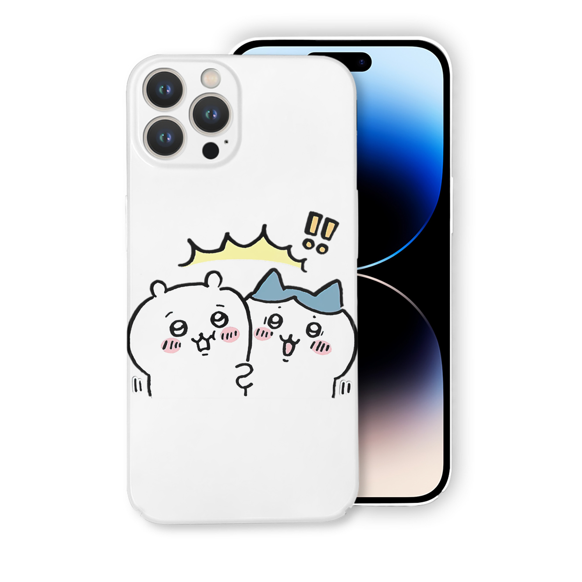 （画像用） ちいかわ ハチワレ Chii-kawa hachiware 【iPhone 14シリーズ対応】ハードケース